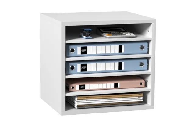 Vevor Literature Organizers - 5 Compartments Office Mailbox With Adjustable Shelves