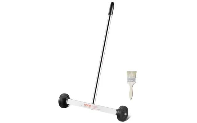 Vevor Magnetic Sweeper With Wheels - 15inch Mini Magnetic Sweeper