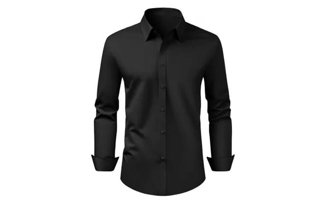 Vevor Men's Button Up Shirt - Mens Long Sleeve Wrinkle-free Button Down Dress Shirts
