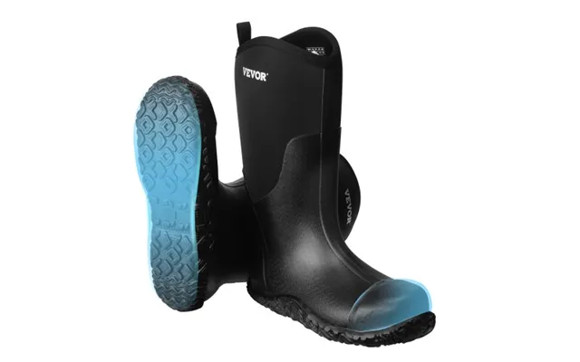 Vevor Men's Steel Toe Rubber Boots - Protective Footwear