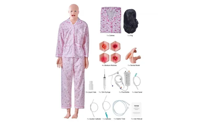Vevor Nursing Training Manikin - Male Female Life Size Demonstration Human Manikin For Nursing Training product image