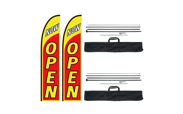 Vevor Open Flags With Pole Kit - Advertising Flags For Business Outside