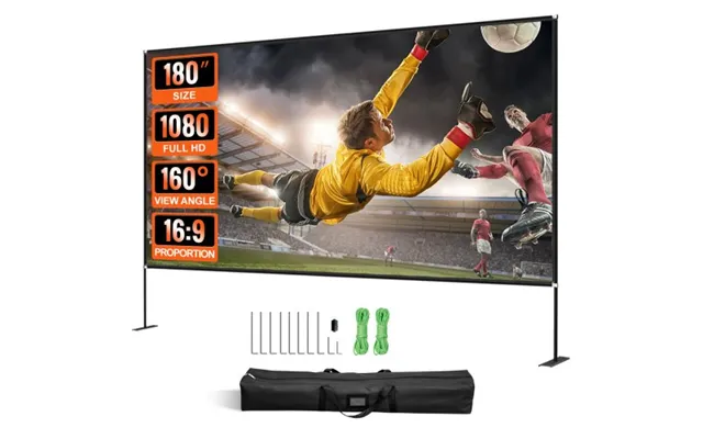 Vevor Outdoor Movie Screen - 180 Portable Movie Screen