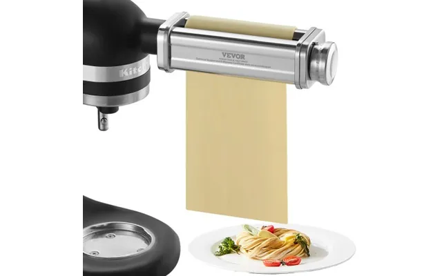 Vevor Pasta Attachment For Kitchenaid Stand Mixer - Stainless Steel Pasta Sheet Roller Attachment