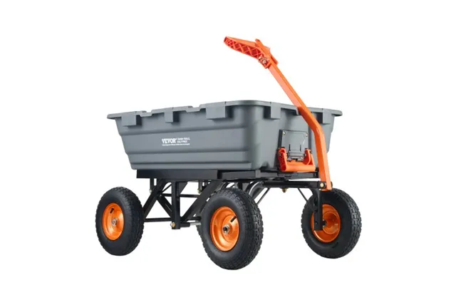 Vevor Poly Garden Dump Cart Heavy-duty Yard Carts And Wagons 1500 Lbs 680 product image