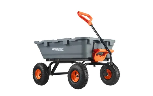 Vevor Poly Garden Dump Cart Heavy-duty Yard Carts And Wagons 800 Lbs 363 product image