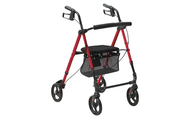 Vevor Rollator Walker For Seniors And Adult - Lightweight Aluminum Foldable Rolling Walker With Adjustable Seat And Hand