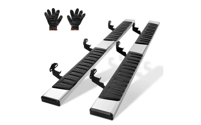 Vevor Running Boards - 6 Step Bars Compatible With 2015-2023 Ford F150-crew Cab 2017-2023 Ford F-250 F-350 Super Duty Cr product image