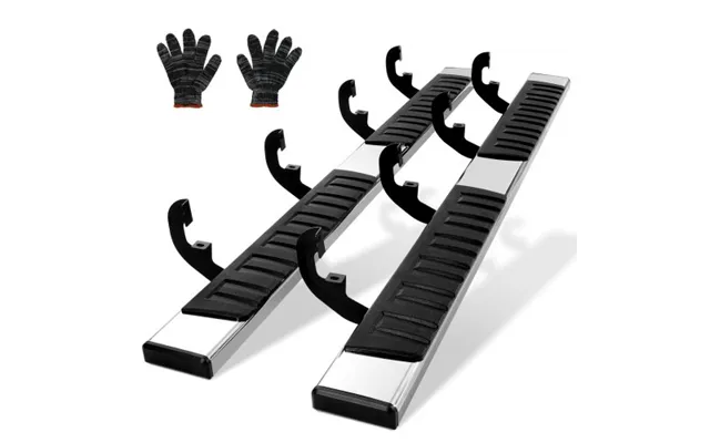 Vevor Running Boards - 6 Step Bars Compatible With 2019-2023 Chevy Silverado Gmc Sierra 1500 2020-2024 Silverado Sierra  product image