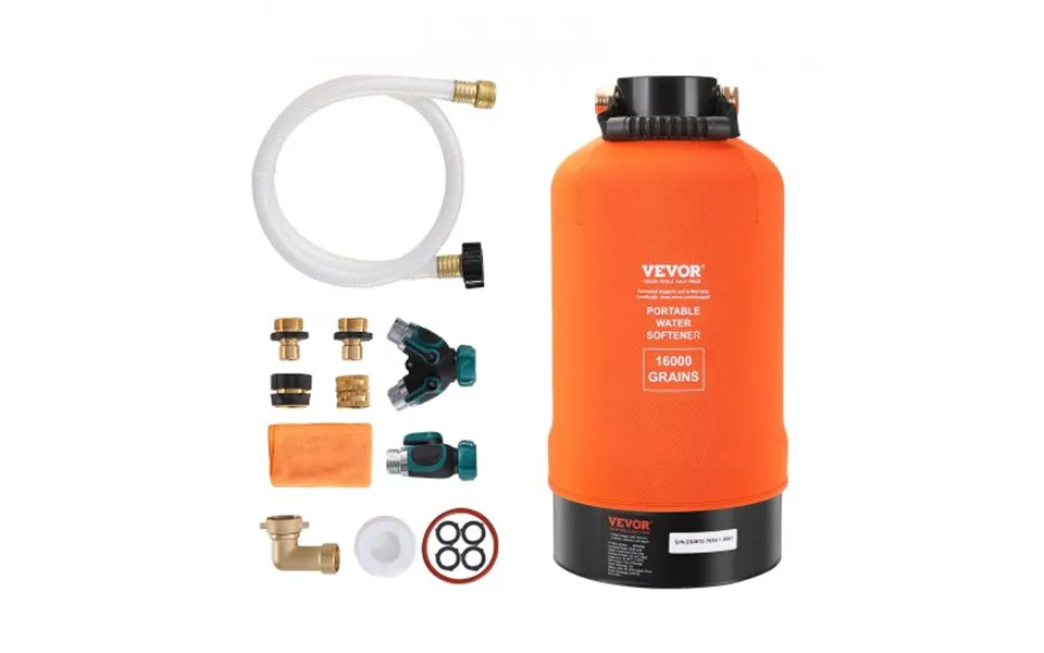 Vevor Rv Water Softener - 16,000 Grain Portable Water Softener