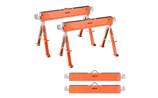 Vevor Saw Horses - 2 Pack Folding Work Horses