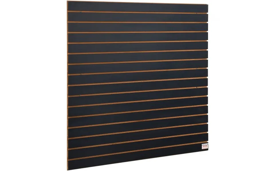 Vevor Slatwall Panels - 4 Ft X 2 Ft Black Garage Wall Panels 24 H X 48 L Set Of 2 Panels