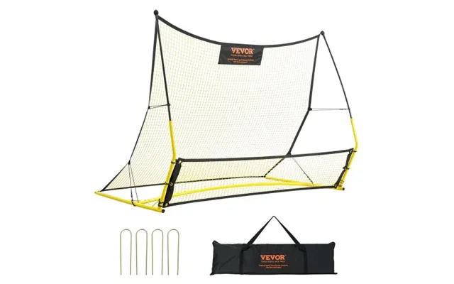 Vevor Soccer Trainer - 2-in-1 Portable Soccer Rebounder Net