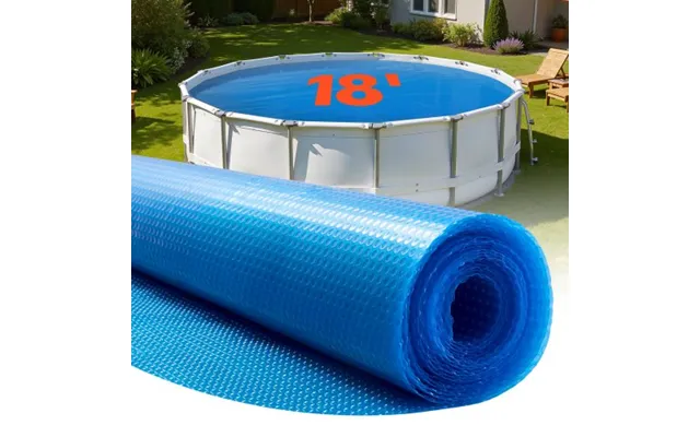 Vevor Solar Pool Cover - 18 Ft Round Pool Bubble Cover
