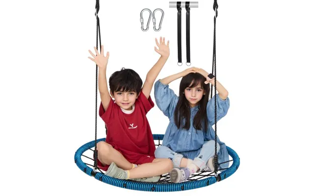 Vevor Spider Web Saucer Swing - 40 Inch Round Swings For Kids Outdoor