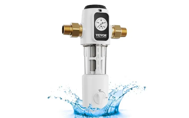 Vevor Spin Down Filter - 40 Micron Whole House Sediment Filter For Well Water