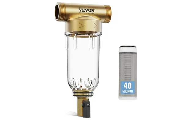 Vevor Spin Down Filter - 40 Micron Whole House Sediment Filter For Well Water