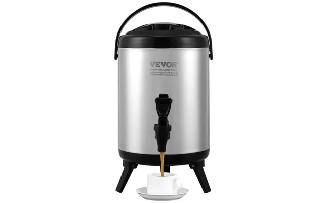 Vevor Stainless Steel Insulated Beverage Dispenser - 1.5 Gallon 6 Liter