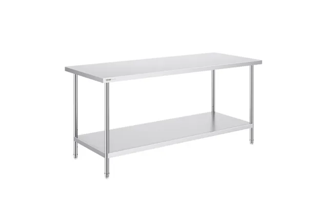 Vevor Stainless Steel Prep Table - 30 X 72 X 34 Inch product image