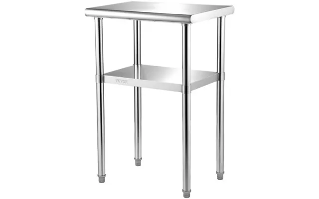 Vevor Stainless Steel Prep Table - 61 X 46 X 91 Cm product image