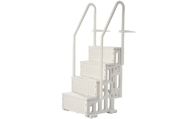 Vevor Swimming Pool Ladder - 4-step Double Handrails Stairs With Non-slip Heavy Duty Steps