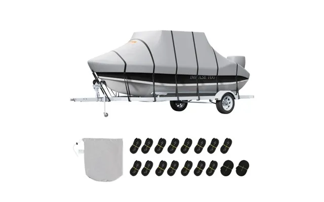 Vevor T Top Boat Cover - 7310-7920 Mm Waterproof Trailerable T-top Boat Cover product image