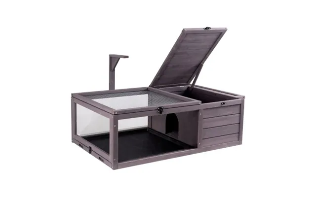 Vevor Tortoise Habitat - Wooden Tortoise House Indoor & Outdoor