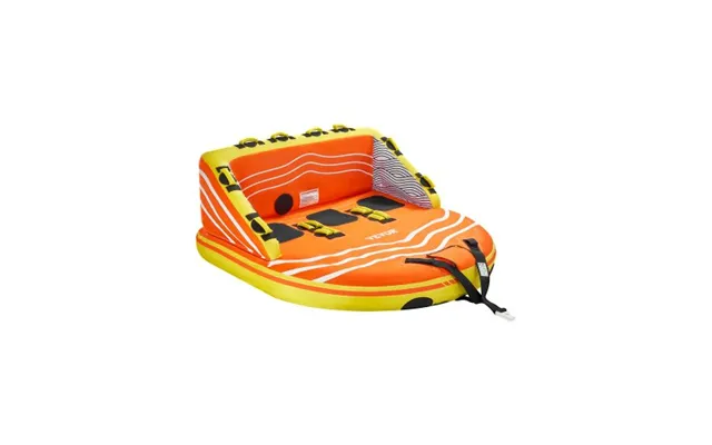 Vevor Towable Tube For Boating, 1-3 Riders Inflatable Boat Tubes And Towables, 510lbs Water Sport Towable Tube For Boat 