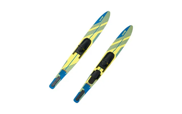 Vevor Water Skis 170.2 Cm 67 Inch - Water Ski With X-9 Adjustable Horseshoe Bindings & Padded Rear Toe Plate