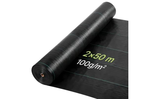 Vevor Weed Barrier - 2 X 50m Weed Barrier Fabric