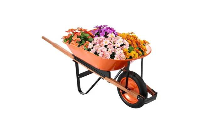 Vevor Wheelbarrow Cart - 5 Cu. Ft. Load & 330 Lbs Capacity product image