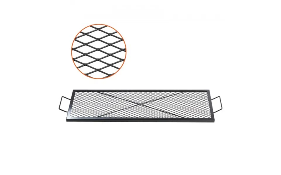 Vevor X-marks Fire Pit Grill Grate - Rectangle Cooking Grate