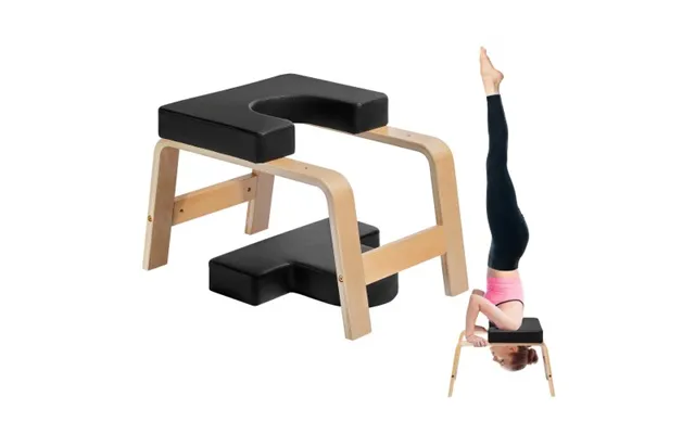 Vevor Yoga Headstand Bench - 300 Lbs Capacity Yoga Inversion Chair For Family Gym