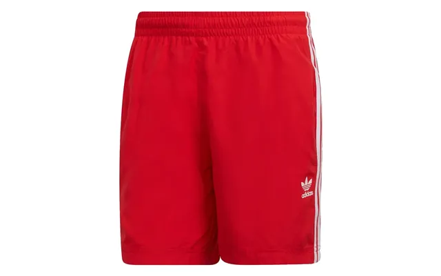 Adidas Originals Adicolor Classics 3-stripes Swim Shorts - Vivid Red