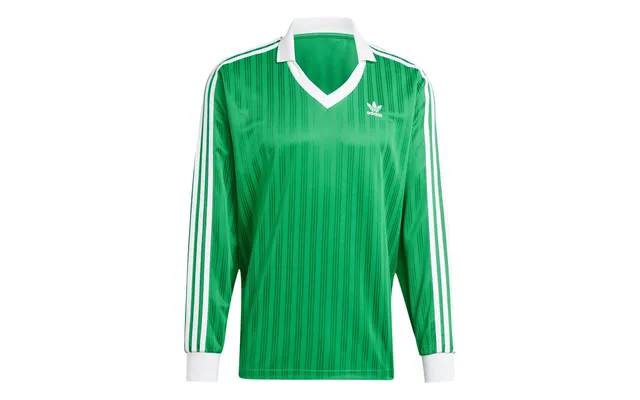 Adidas Originals Men's Piqué Long-sleeve T-shirt - Green