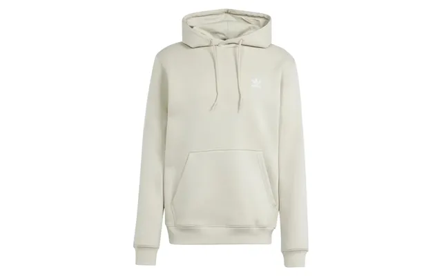 Adidas Originals Men's Trefoil Essentials Hoodie - Putty Grey