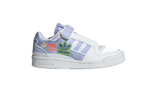 Adidas Originals Womens Forum Plus Trainers - White Violet Tone