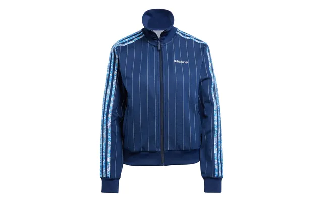 Adidas Originals X Liberty London Tonal Blocked Track Top - Navy