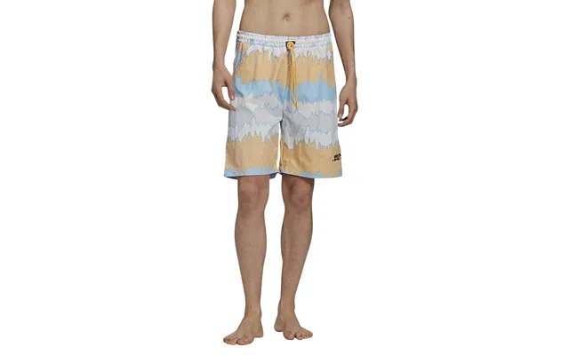 Adidas Retro Adv Adventure Swim Shorts - Hazy Orange