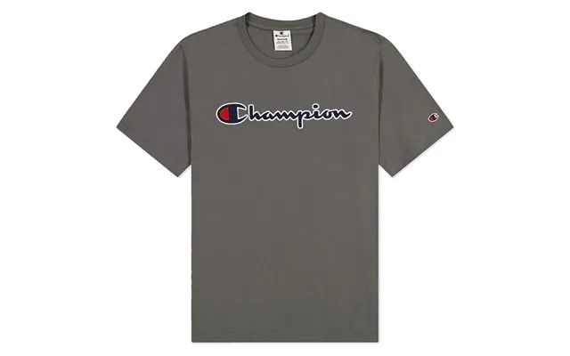 Champion Script Logo Spellout T-shirt - Grey