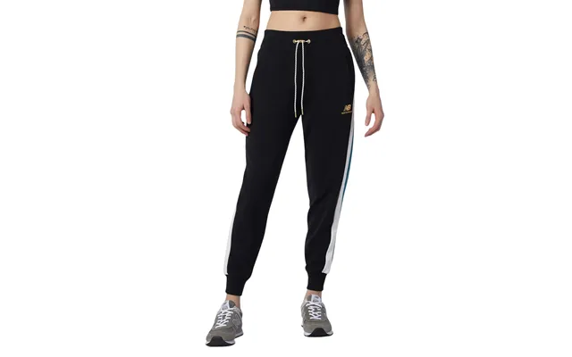 New Balance Womens Nb Athletics Higher Learning Pants - Black