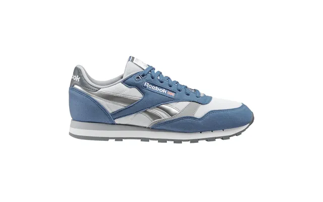 Reebok Classic Leather Trainers - Blue Silver