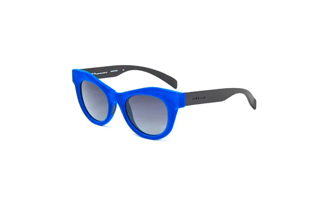 0096v 022.000 Woman Outlet Sunglasses Plastic Blue Grey Cat Eye Shaded