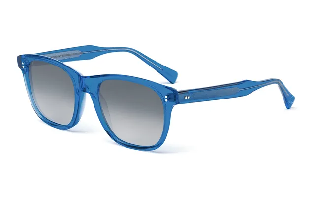 Carlo 021lp 027.gls Man Outlet Sunglasses Acetate Blue Grey Squared Anti-glare Shaded