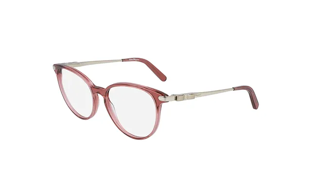 Ferragamo Sf2862 42907 623 Woman Optical Frames Plastic Red Round