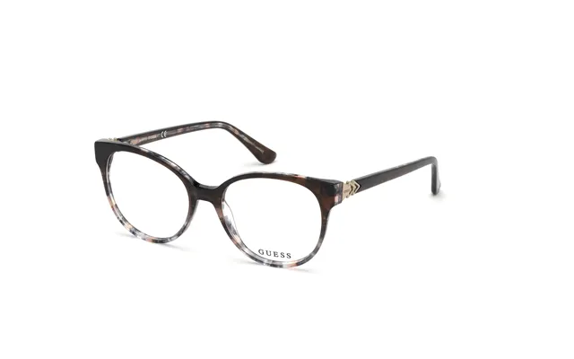 Guess Gu2695 056 Woman Optical Frames Acetate Havana Round Normal