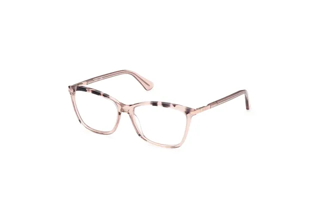 Guess Gu2880 057 Woman Optical Frames Acetate Beige Squared Normal