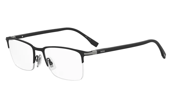Hugo Boss Boss 1007 It 003 Man Optical Frames Metal Black Squared