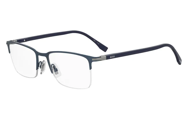 Hugo Boss Boss 1007 It Fll Man Optical Frames Metal Blue Opaque Squared