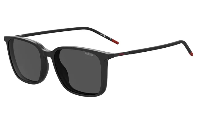 Hugo Boss Hg 1270 Cs 807 Ir Man Optical Frames Injected Black Grey Squared Clip-on